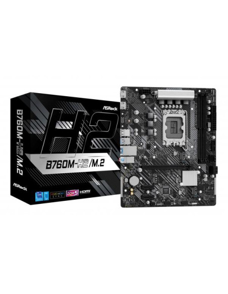 ASRock B760M-H2/M.2 Intel B760 2*DDR5 2*M.2 4*SataIII sk1700 2*HDMI mATX