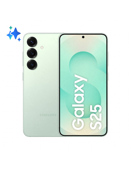 Samsung Galaxy S25 15,8 cm (6.2") Doppia SIM Android 15 5G USB tipo-C 12 GB 128 GB 4000 mAh Colore menta