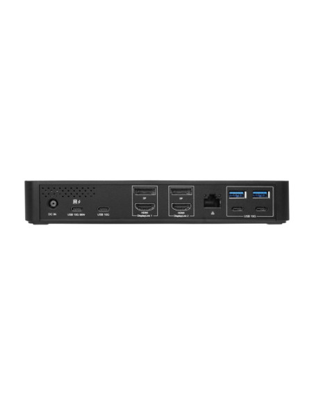 Conceptronic DONN31B replicatore di porte e docking station per laptop Cablato USB 3.2 Gen 2 (3.1 Gen 2) Type-C Nero