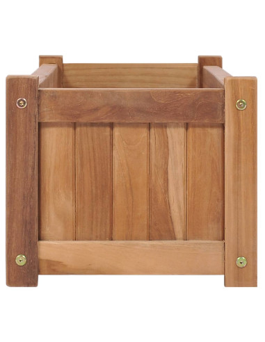 Letto Rialzato da Giardino 100x30x25 cm in Massello di Acacia