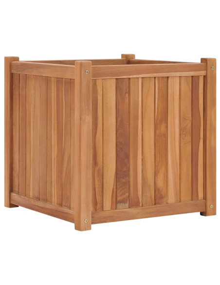 Letto Rialzato 50x50x50 cm in Legno Massello di Teak