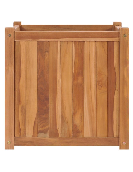 Letto Rialzato 50x50x50 cm in Legno Massello di Teak