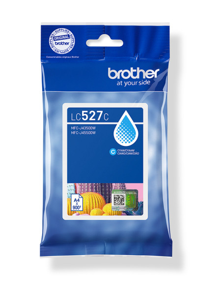 Brother LC527C cartuccia d'inchiostro 1 pz Originale Ciano