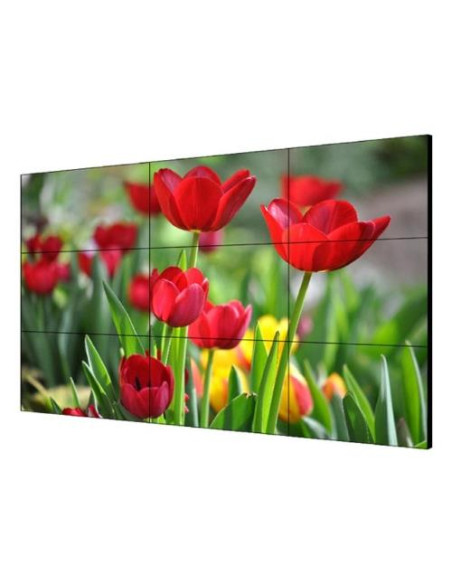 HIKVISION VIDEOWALL 55" 1080P 500cd, bezel:3.5mm, Input: VGA/DVI/DP/HDMI, DS-D2055UL-1B