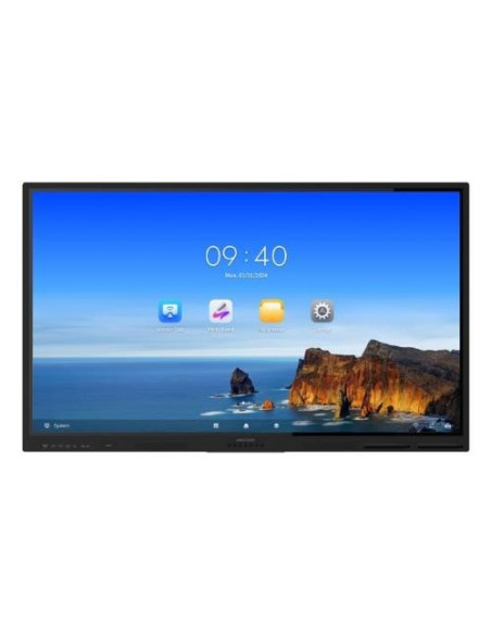 MONITOR TOUCH Interattivo HIKVISION 65'' 4K,Wi-fi/BT, Android 13, 8GB, 64GB, Staffa inc. - DS-D5B65RB/EL