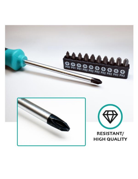 SET DI CACCIAVITI MAGNETICI 58PZ
