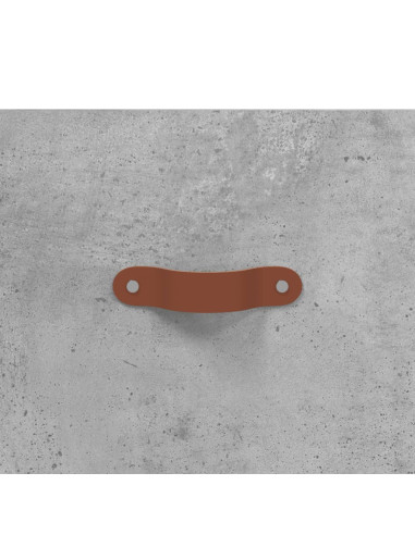 Credenza Grigio Cemento 69,5x34x180 cm in Legno Multistrato