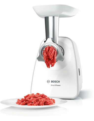 Bosch MFW2500W Tritacarne SmartPower 1500 W Bianco