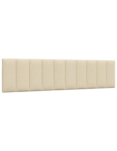 Giroletto senza Materasso Crema 200x200 cm in Tessuto