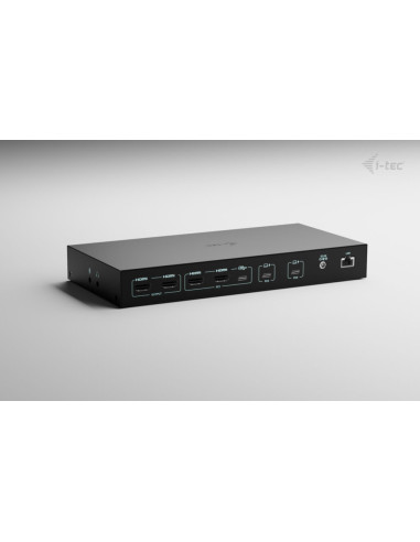 i-tec USB-C KVM Dock PRO for Three Hosts, Dual Video, with 2x Power Delivery, max 92W