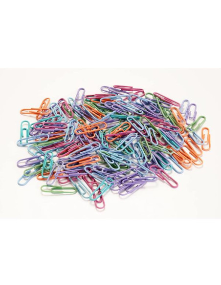 CF10X50 FERMAGLI COLORATI PLAST N4