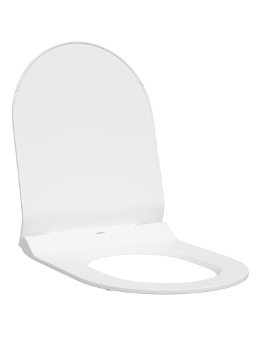 Sedile del WC Regolabile Bianco 50 x 36,5 x 5 cm Polipropilene