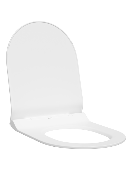 Sedile del WC Bianco 48.5 x 36 x 5 cm Polipropilene