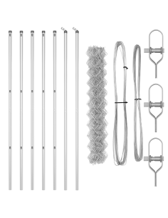 Palo della recinzione Argento 10 x 1 m (rete 60 x 60 mm) 2