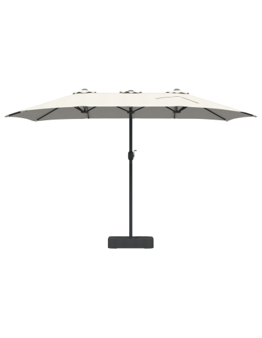 Ombrello da giardino Sabbia 385 x 209 x 244 cm