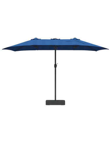 Ombrello da giardino Azzurro 385 x 209 x 244 cm
