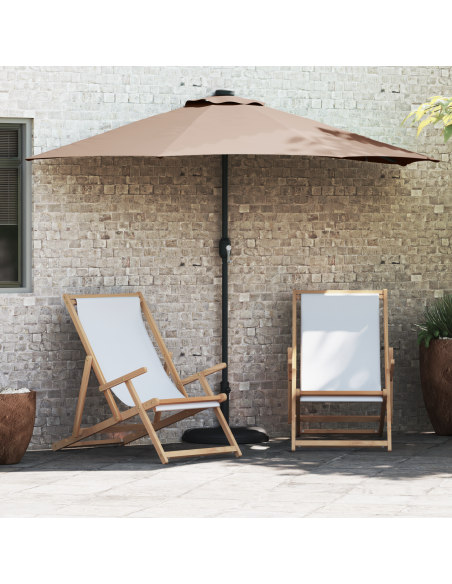 Ombrello da giardino Talpa 294 x 150 x 224 cm Tessuto