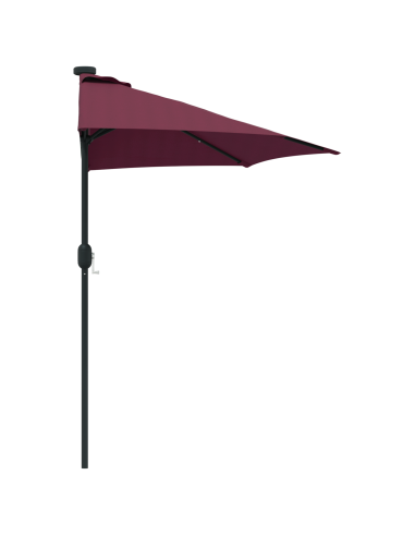 Ombrello da giardino Rosso Bordeaux 294 x 150 x 224 cm