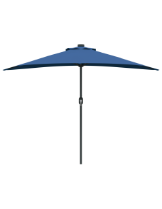 Ombrello da giardino Azzurro 294 x 150 x 224 cm 2