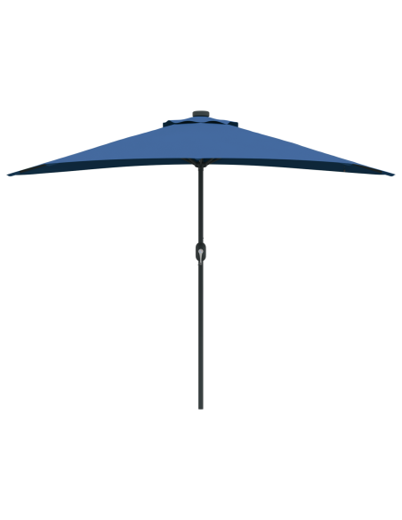 Ombrello da giardino Azzurro 294 x 150 x 224 cm Tessuto