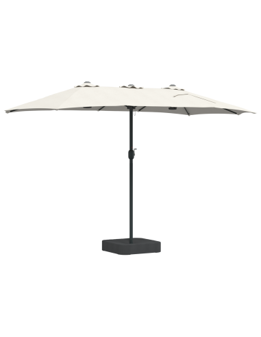 Ombrello da giardino Sabbia 385 x 209 x 244 cm