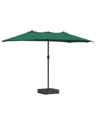 Ombrello da giardino Verde 385 x 209 x 244 cm
