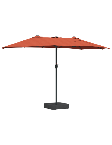 Ombrello da giardino Terracotta 385 x 209 x 244 cm