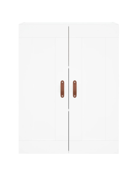 Mobile a Parete Bianco 69,5x34,90 cm in Legno Multistrato