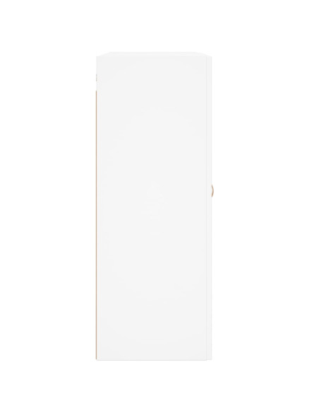 Mobile a Parete Bianco 69,5x34,90 cm in Legno Multistrato