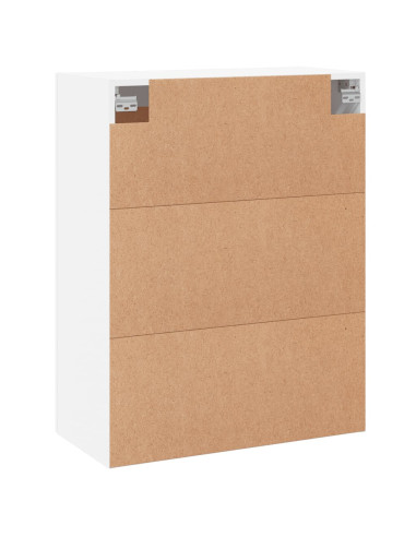 Mobile a Parete Bianco 69,5x34,90 cm in Legno Multistrato
