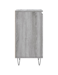 Credenza Grigio Sonoma 40x35x70 cm in Legno Multistrato