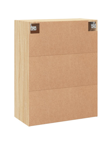 Mobile a Parete Rovere Sonoma 69,5x34x90 cm Legno Multistrato