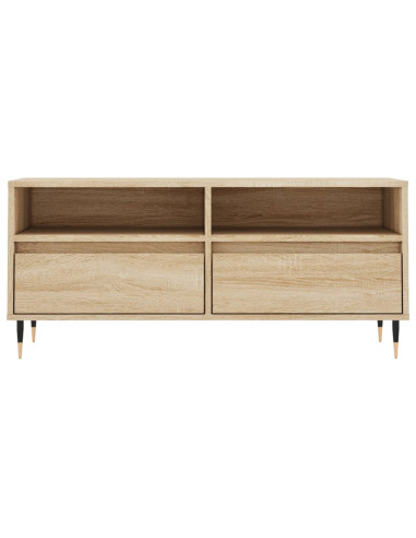 Mobile TV Rovere Sonoma 100x34,5x44,5 cm in Legno Multistrato