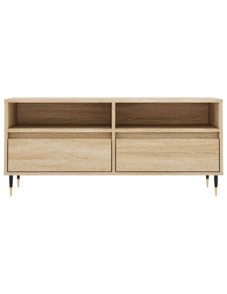 Mobile TV Rovere Sonoma 100x34,5x44,5 cm in Legno Multistrato