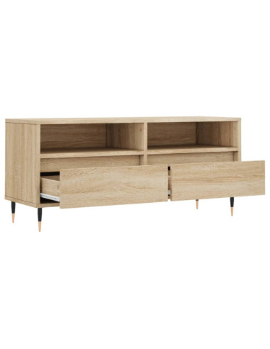 Mobile TV Rovere Sonoma 100x34,5x44,5 cm in Legno Multistrato
