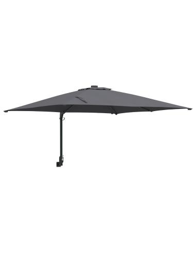 Ombrello da giardino Antracite 248,5 x 247,5 x 160 cm