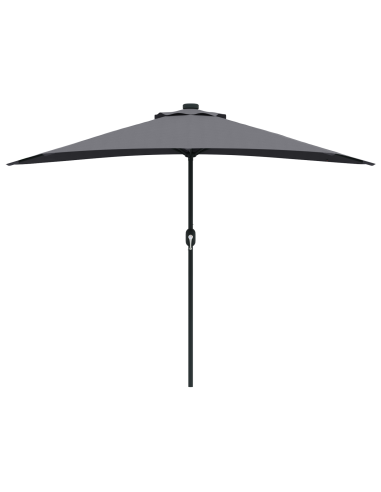 Ombrello da giardino Antracite 294 x 150 x 224 cm