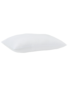 Piumone con cuscino 2 pcs Bianco Microfibra