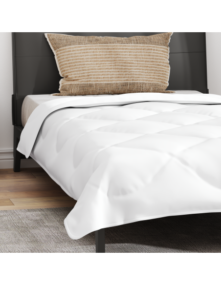 Piumone per tutte le stagioni Bianco 140 x 220 cm Microfibra