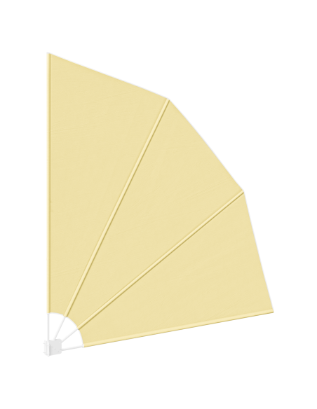 Schermo di Privacy per Balcone Sabbia 210 x 210 cm Poliestere