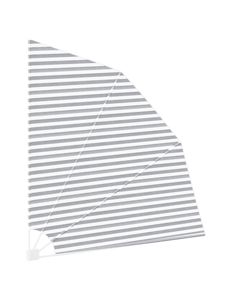 Schermo di Privacy per Balcone Antracite e bianco 210 x 210 cm