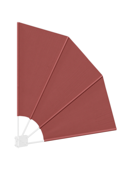 Schermo di Privacy per Balcone Terracotta 115 x 115 cm Tessuto