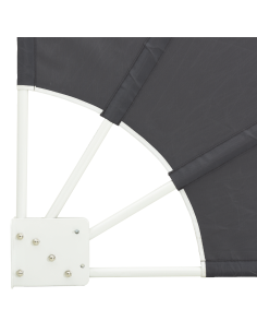 Schermo di Privacy per Balcone Nero 210 x 210 cm Poliestere 2