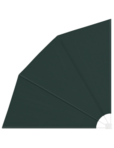 Schermo di Privacy per Balcone Verde Scuro 210 x 210 cm