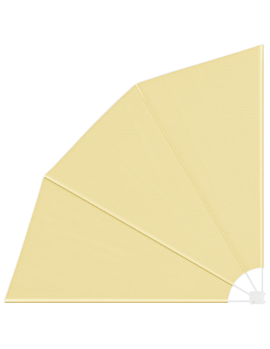 Schermo di Privacy per Balcone Sabbia 210 x 210 cm Poliestere