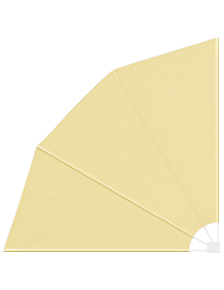 Schermo di Privacy per Balcone Sabbia 210 x 210 cm Poliestere