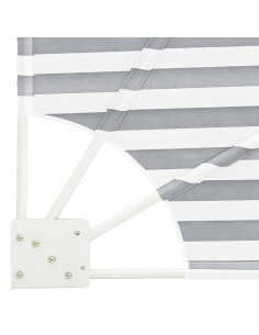 Schermo di Privacy per Balcone Antracite e Bianco 210 x 210 cm 2