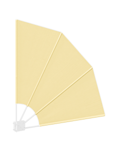 Schermo di Privacy per Balcone Sabbia 115 x 115 cm Poliestere