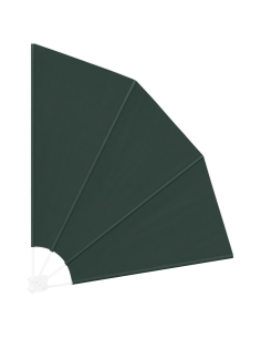 Schermo di Privacy per Balcone Verde Scuro 160 x 160 cm