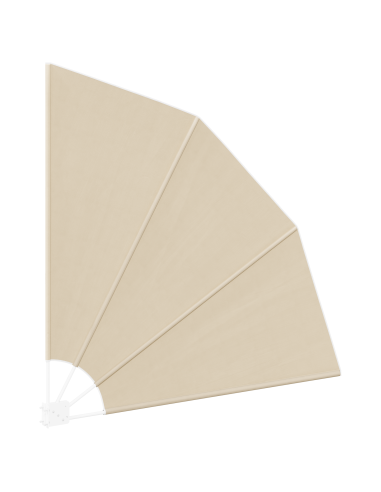 Schermo di Privacy per Balcone Beige 140 x 140 cm Poliestere